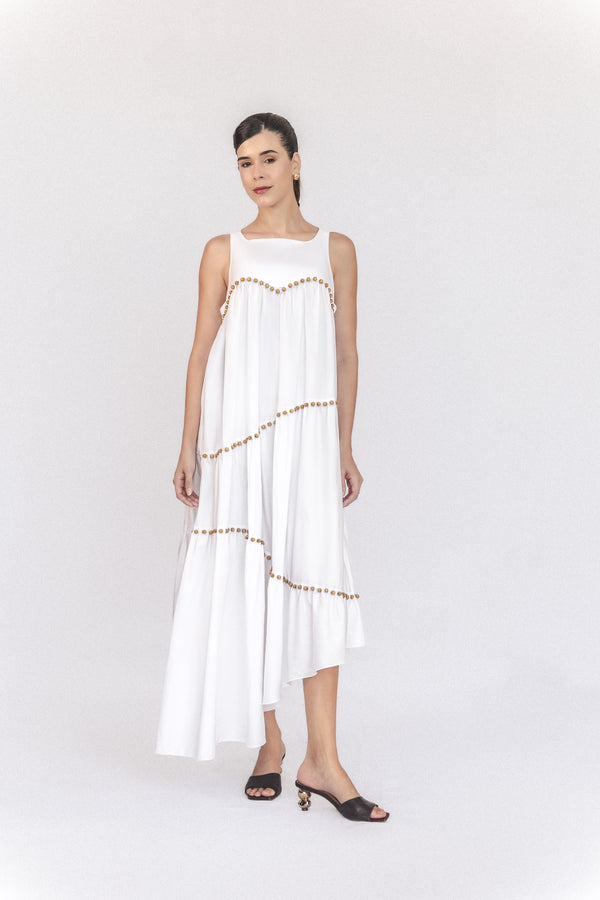 VESTIDO AROMA OFF WHITE